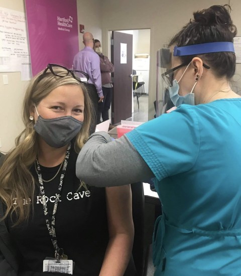 Fan photo by Mark Pierce